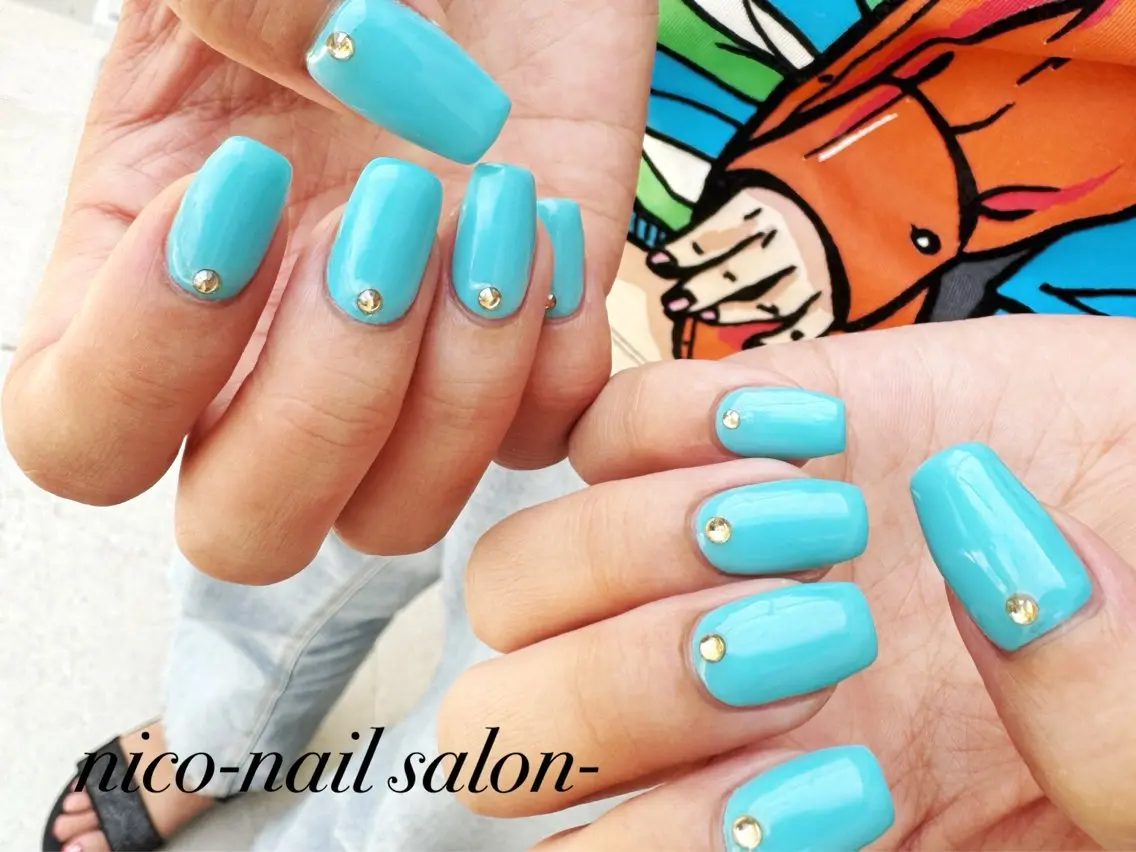 ミディアム nico-nail ️🫧wakanaのネイルデザイン