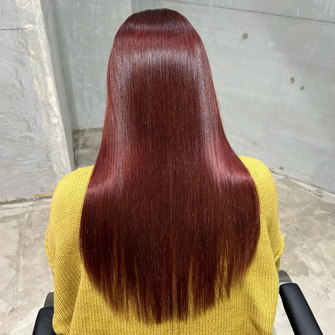 ロング カラー ヘアカラー トリートメント 透明感カラー🍯 髪質改善🫧 野々愛のヘアスタイル