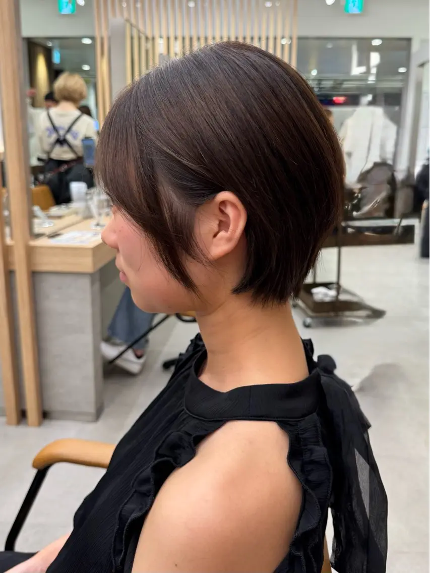 ショート ショートボブ ボブ ショートヘア カット けー すけのヘアスタイル