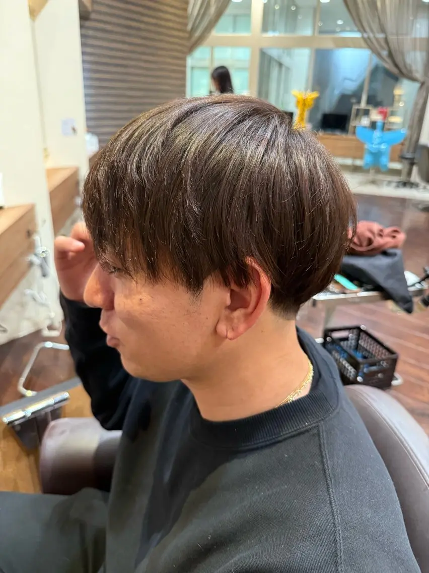 【男性限定】メンズカット+ ダメージレスカラー+眉カットの写真