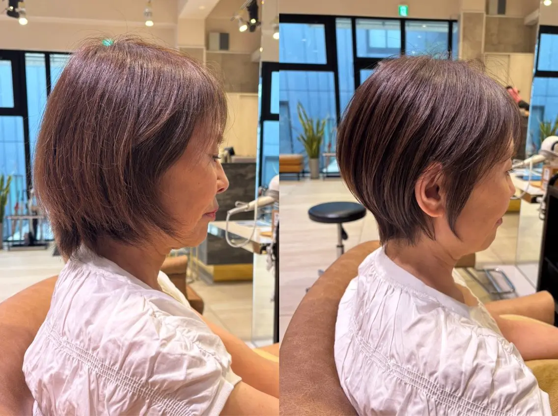 ショート カラー カット ヘアカラー トリートメント 【7月🉐メニュー】 ショート特化/荒砂のヘアスタイル