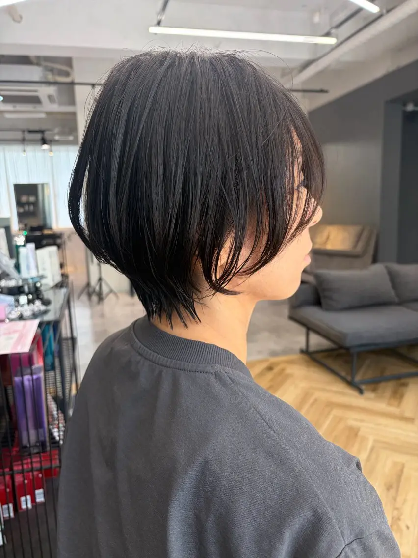 ショート 久保 佳乃のヘアスタイル