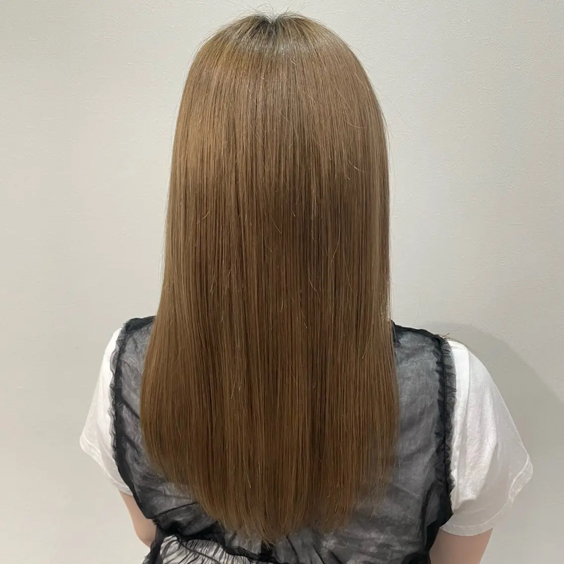 ロング カラー 縮毛矯正/ヘッドスパ 牧野のヘアスタイル