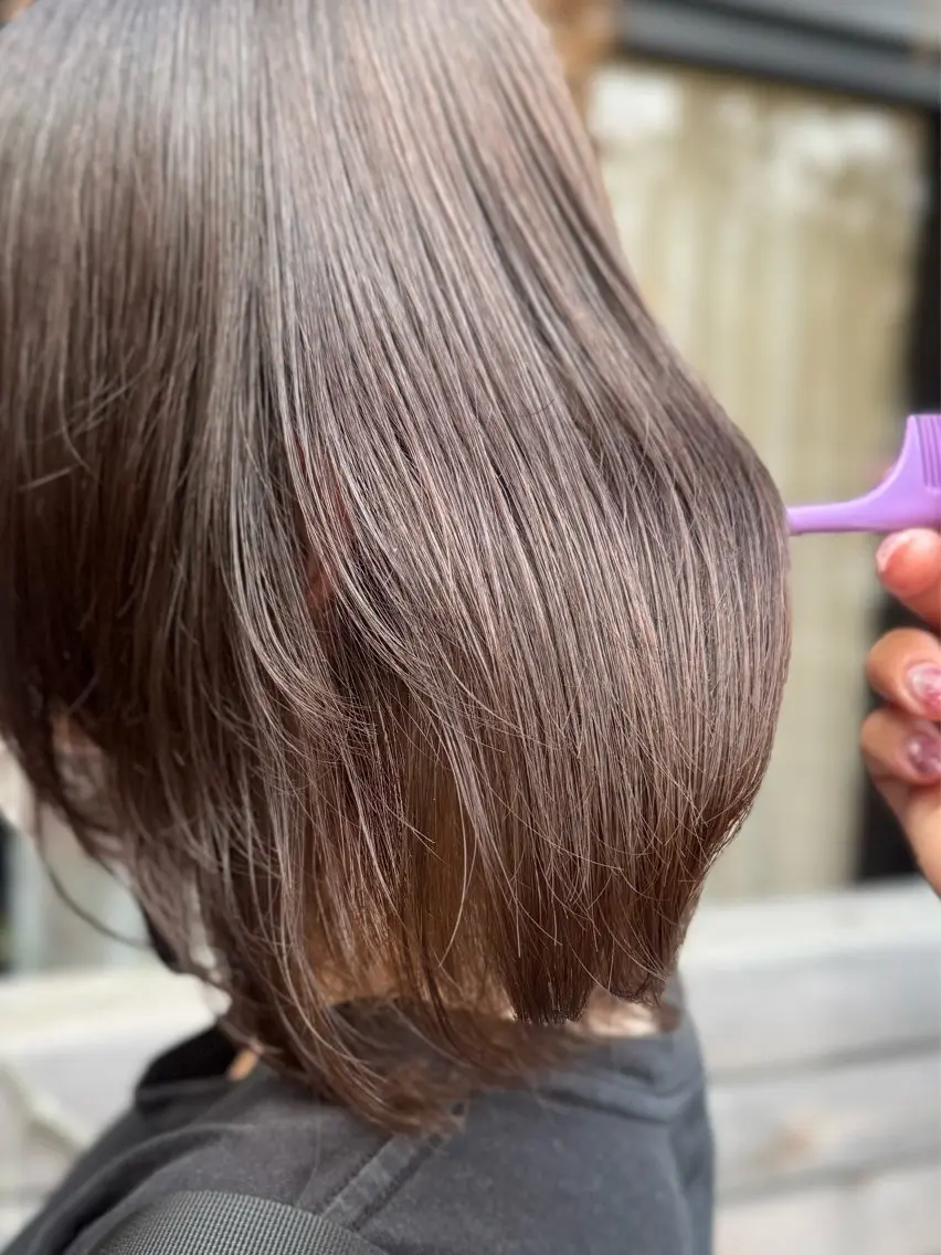 カラー オーガニックカラー 透明感カラー /湘南/ゴトウのヘアスタイル