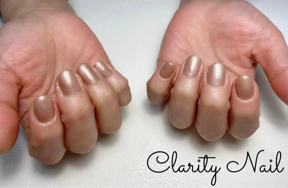 ネイル ワンカラーネイル ハンドネイル Clarity Nailのネイルデザイン