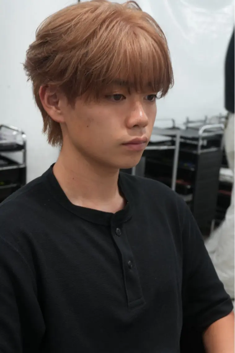 カラー メンズ メンズヘア Hikaruのヘアスタイル