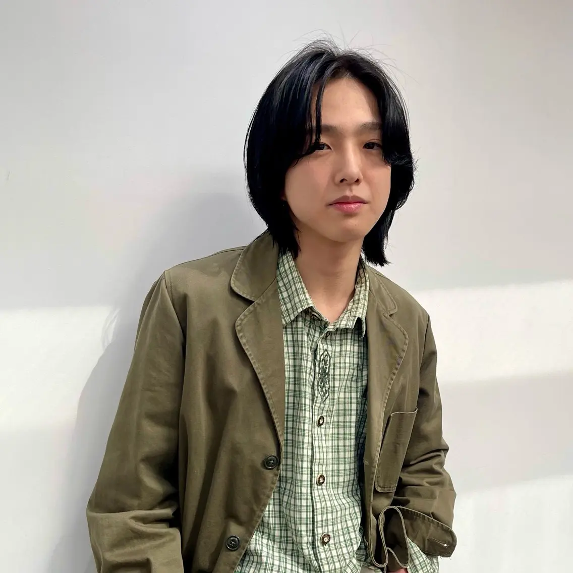 ミディアム メンズ 久保田大賀 /札幌美容師のヘアスタイル