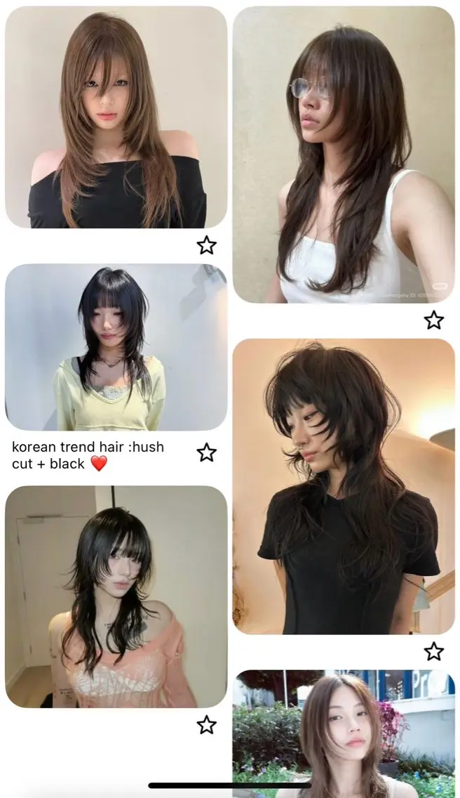 セミロング Kawaguchi Ryuのヘアスタイル