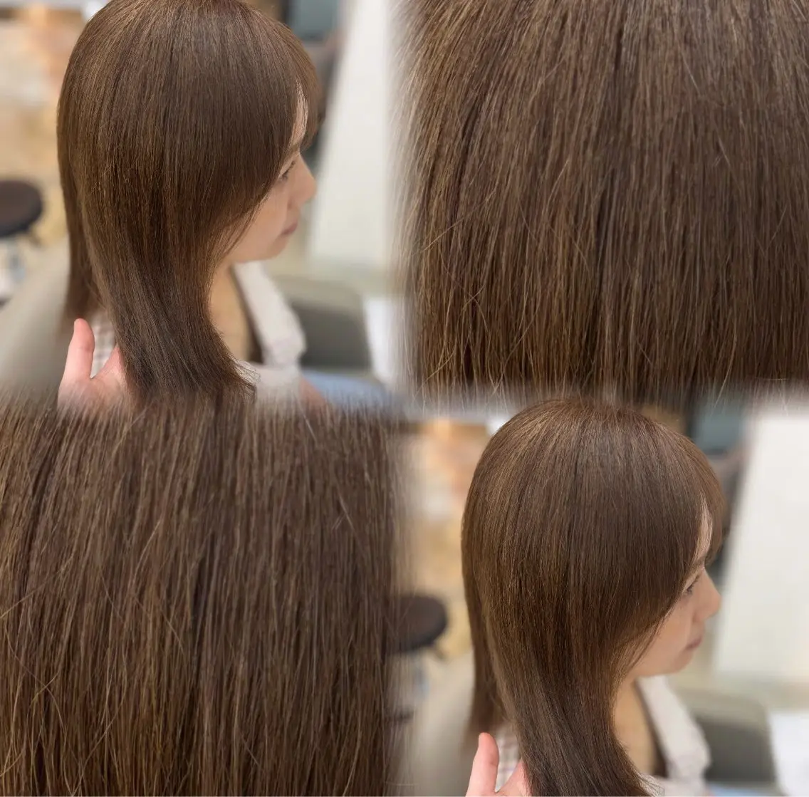 ミディアム カラー ヘアカラー トリートメント ⟡ひより⟡/熊谷 /モデル様募集中🍓のヘアスタイル