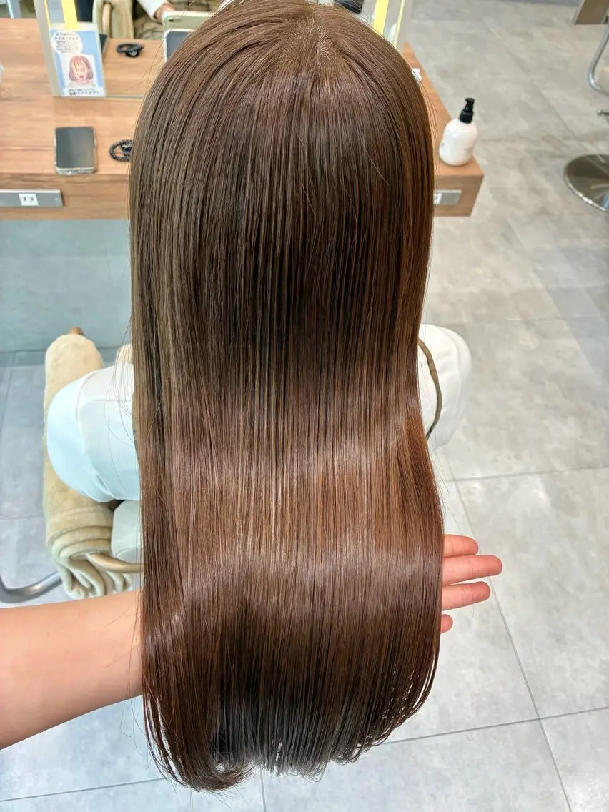 ロング ヘアカラー トリートメント ヘッドスパ ✂️モデル募集中✂️ 竹村 茉姫のヘアスタイル