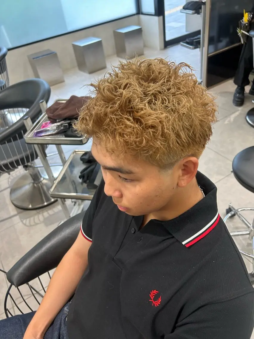【男性限定⭐️】カット➕カラー🩵（白髪染も⭕️）の写真