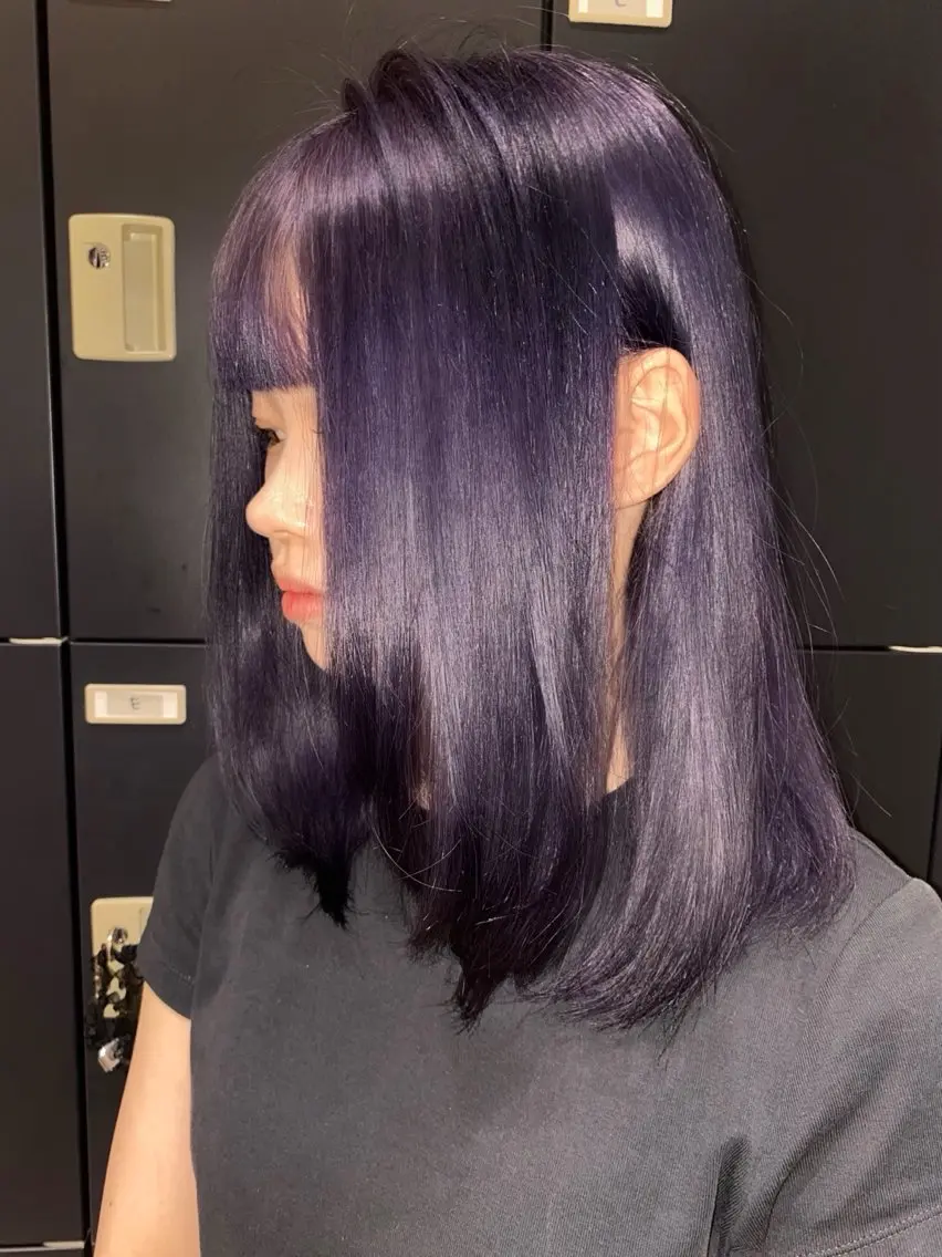 カラー ヘアカラー トリートメント 大阪梅田カラーカット モデル募集中🦋サヤのヘアスタイル