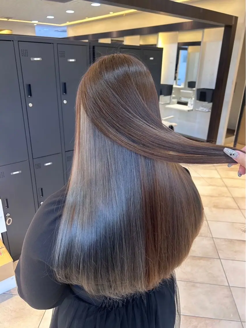 ロング カラー 🫧モデル募集 純菜🫧のヘアスタイル