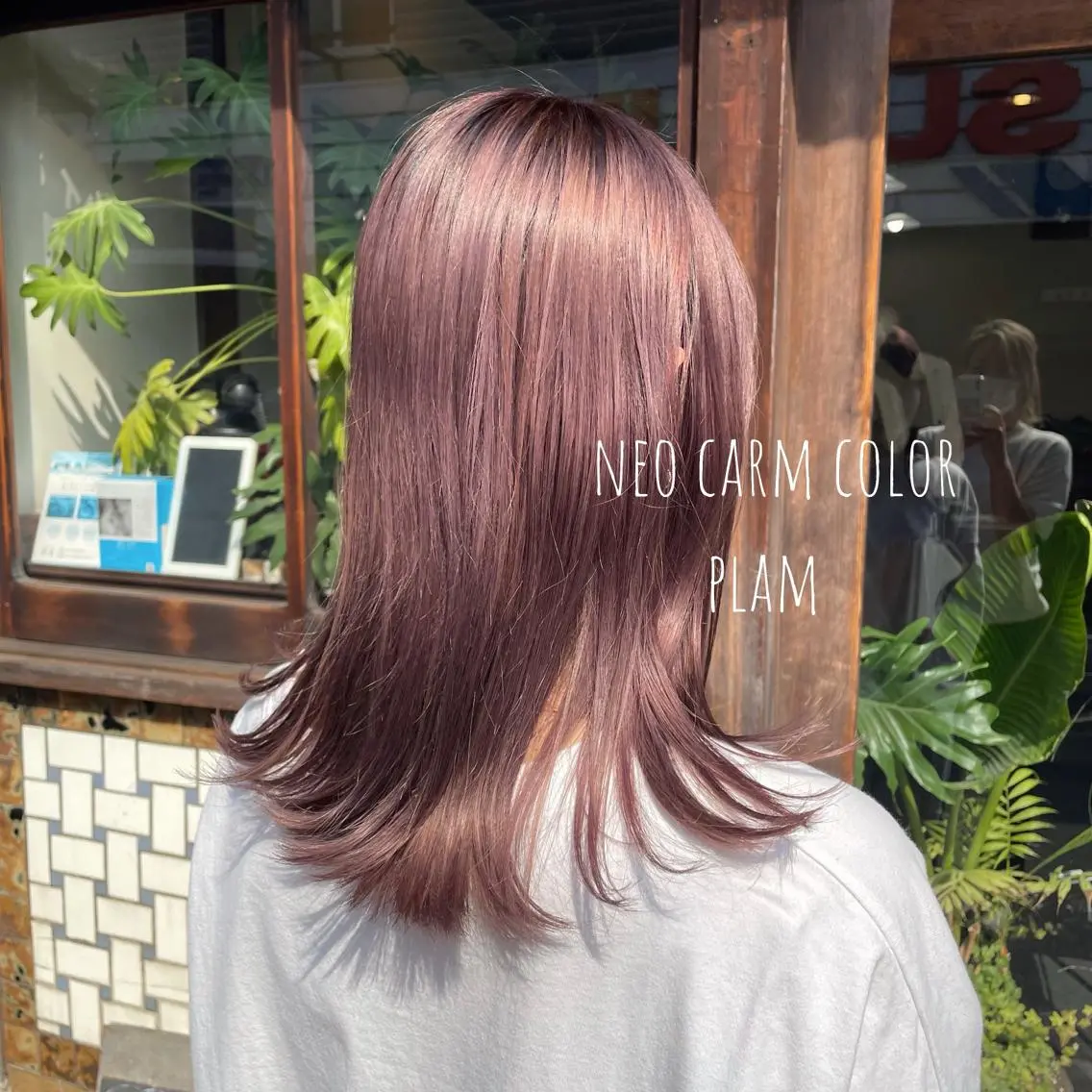 【 W color  *̣̩⋆ブリーチ使用🍋. 】ブリーチリタッチ/全頭ブリーチ/の写真