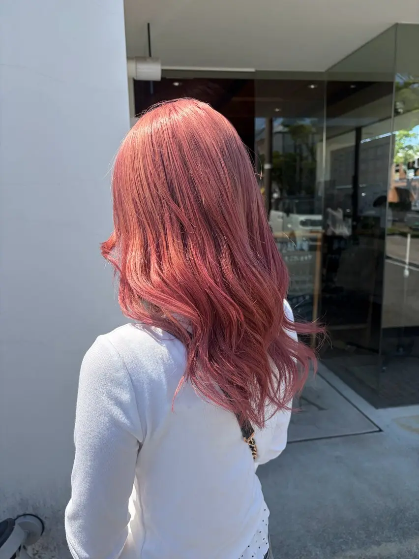カラー ヘアカラー 落海 風花のヘアスタイル