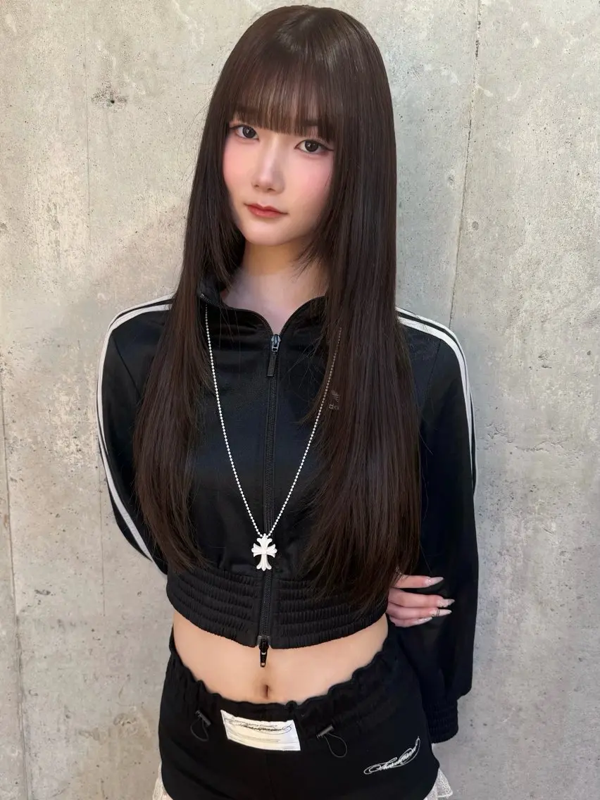 ロング レイヤーカット 似合わせカット ♡chika カットモデル募集中♡のヘアスタイル