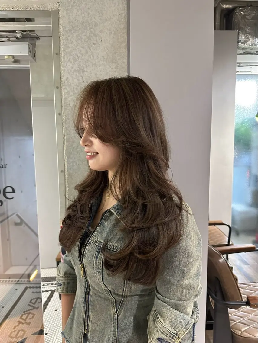 【透明感🆙】イルミナカラー🩵✨の写真