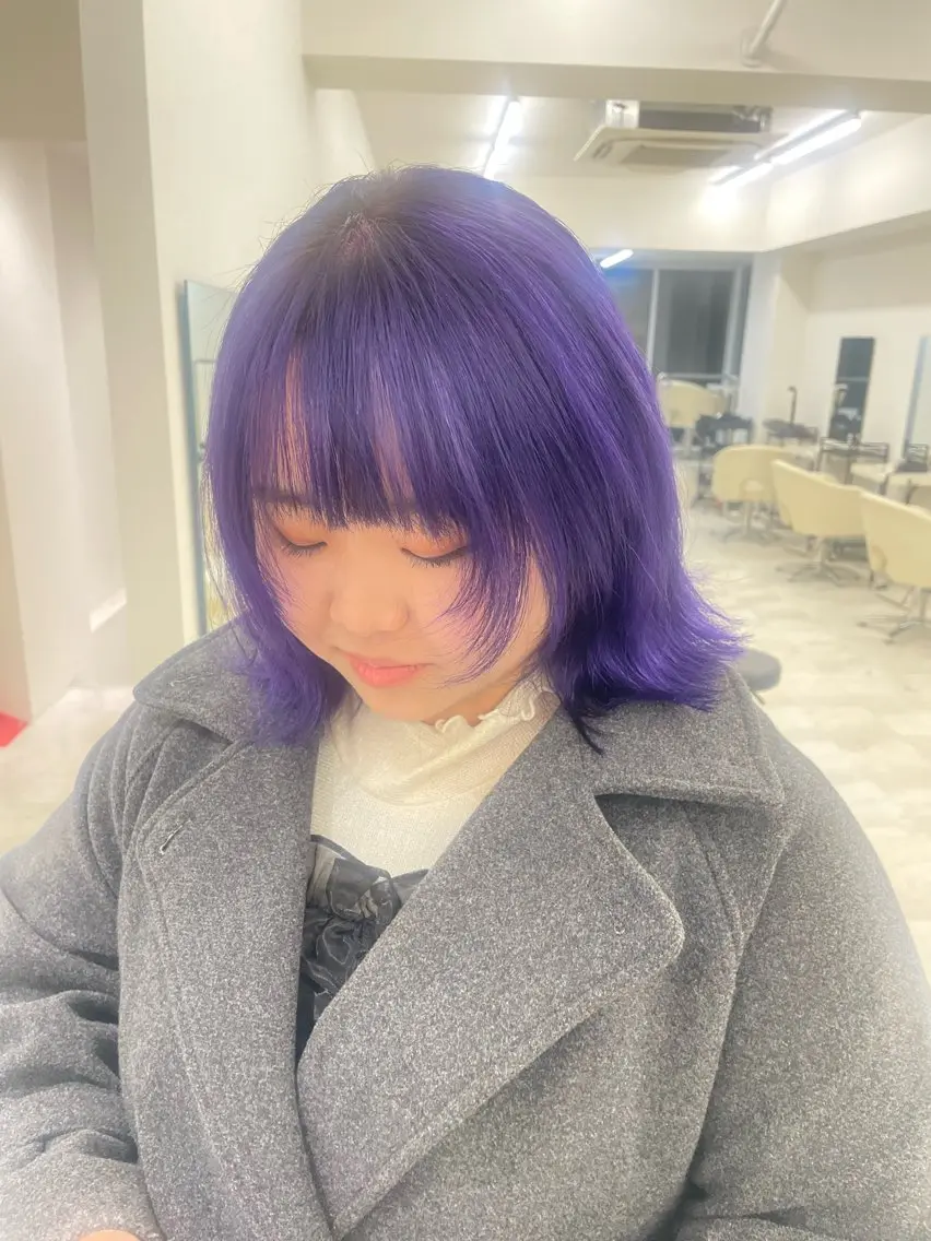 ミディアム 声優オタク美容師🎀 𝑹𝑰𝑵𝑶𝑵のヘアスタイル