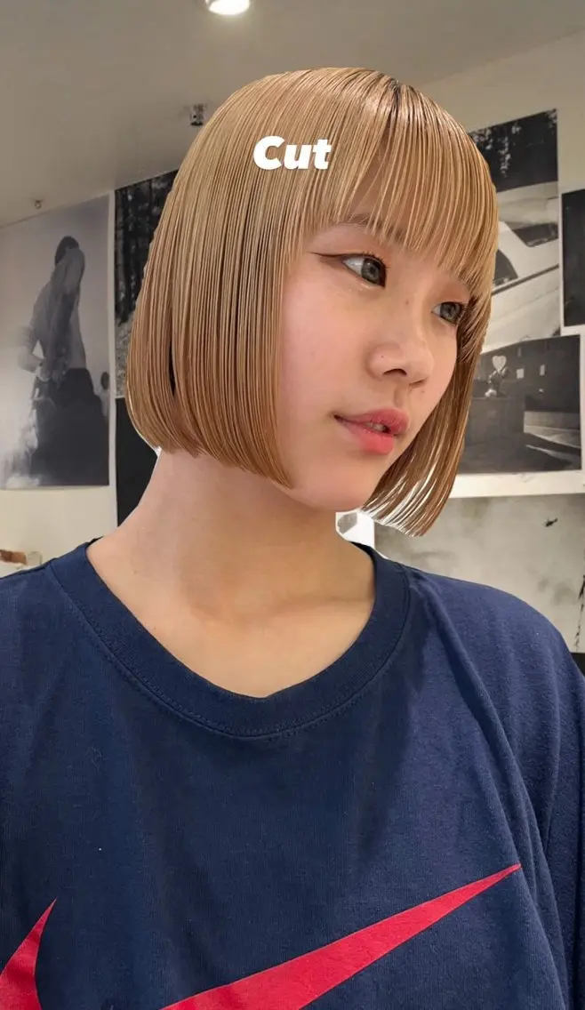 ミディアム JUURI- Shionのヘアスタイル