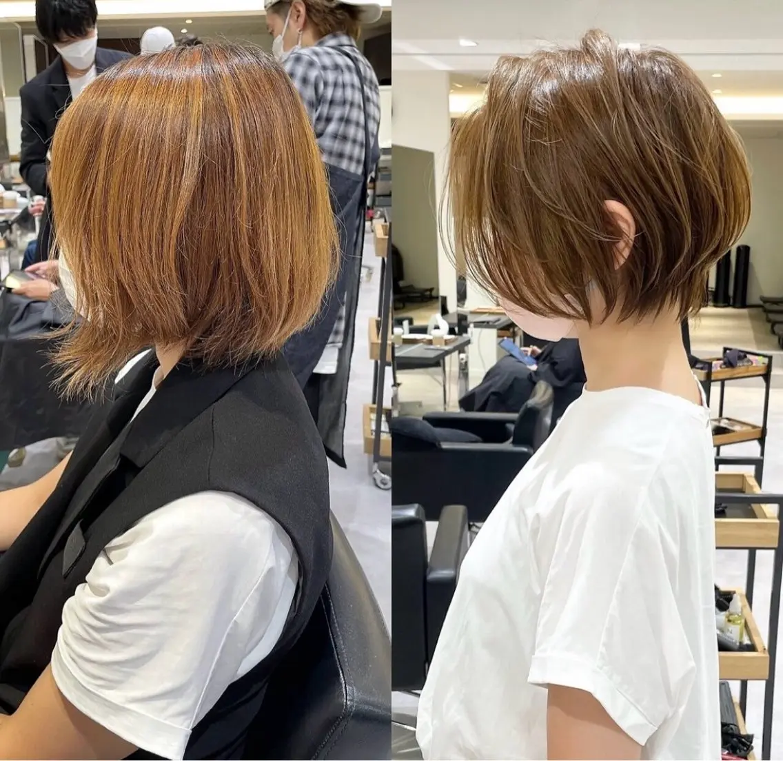 ショート カラー ショートヘア カット ヘアカラー トリートメント 360°美フォルム/ 似合わせ特化/‬荒砂のヘアスタイル