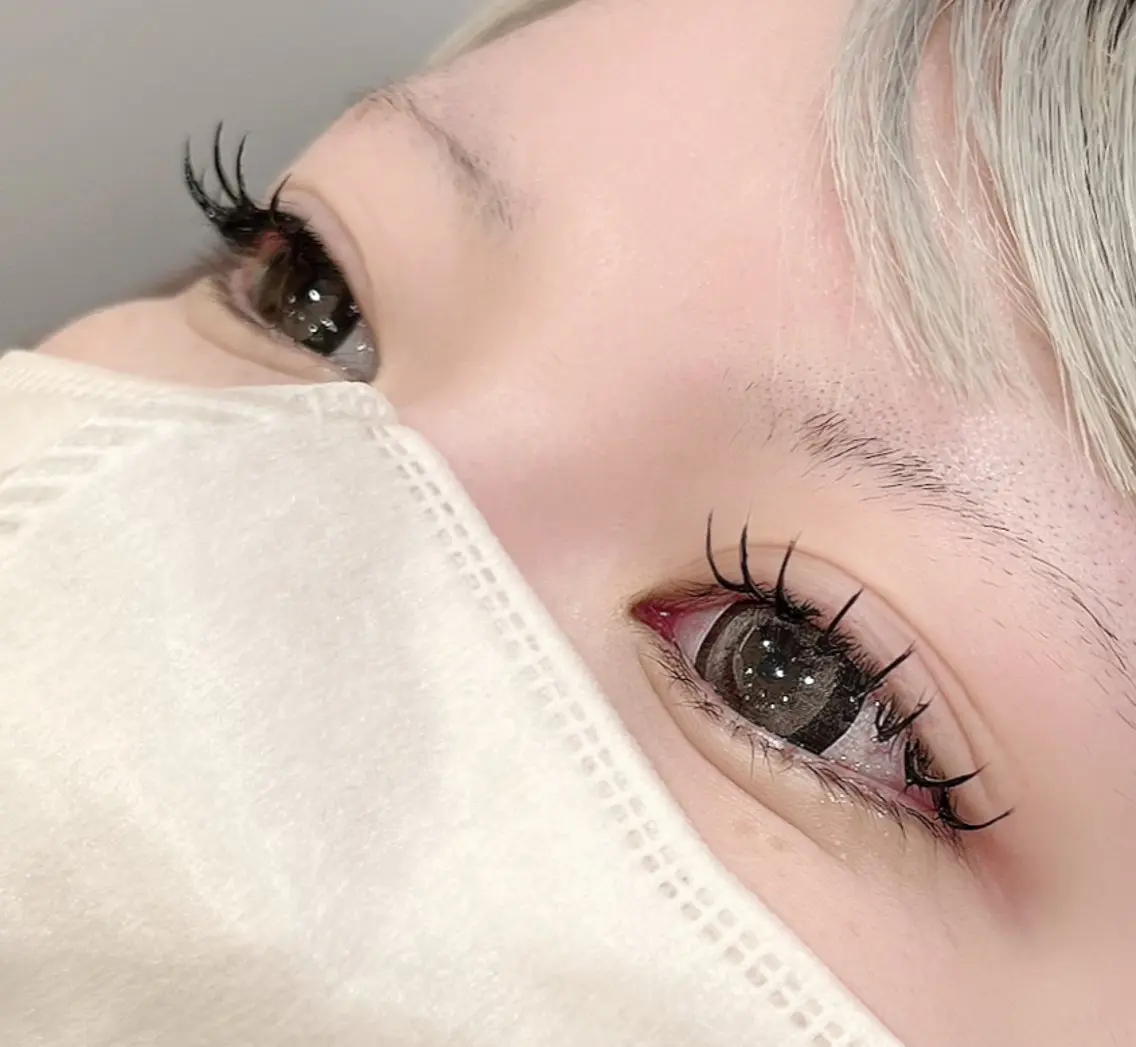 マツエク・マツパ フラットラッシュ m 👀のマツエク・マツパデザイン