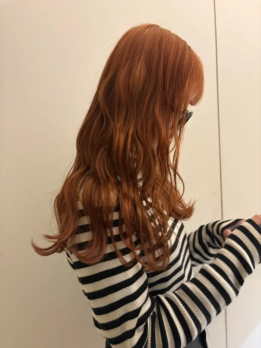 ロング カラー ヘアカラー 名古屋美容院 cahoのヘアスタイル