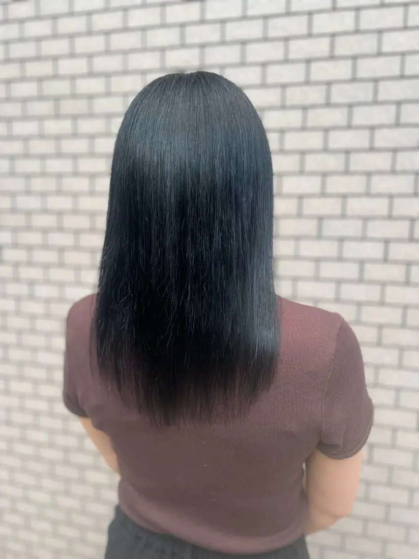 セミロング カラー カット ヘアカラー トリートメント ボブ/透明感カラー /さちかのヘアスタイル