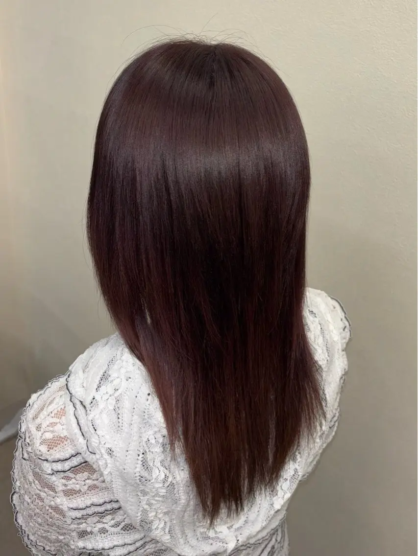 ヘアカラー 田中 ルナのヘアスタイル