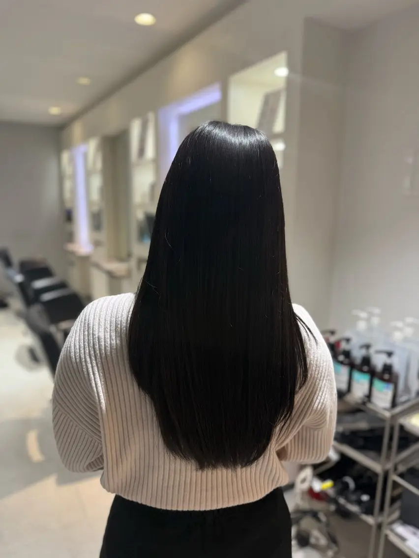 ヘアカラー＋トリートメント⭐️の写真