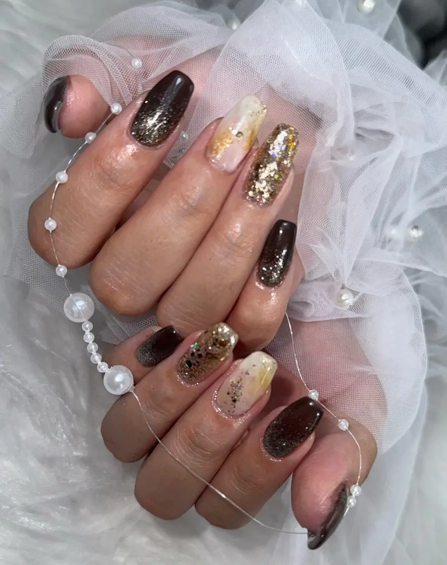 ネイル ニュアンスネイル 中西 美羽のネイルデザイン