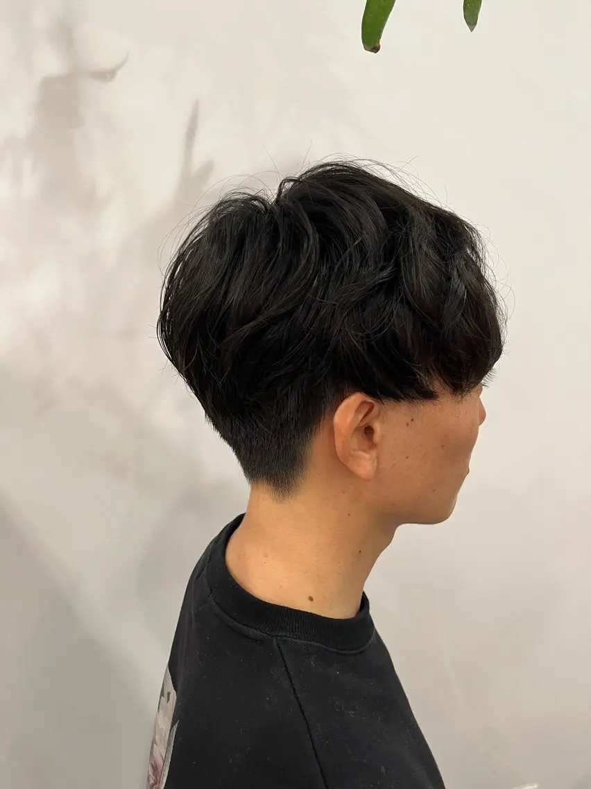 パーマ メンズ メンズパーマ 吉田 詩穂のヘアスタイル
