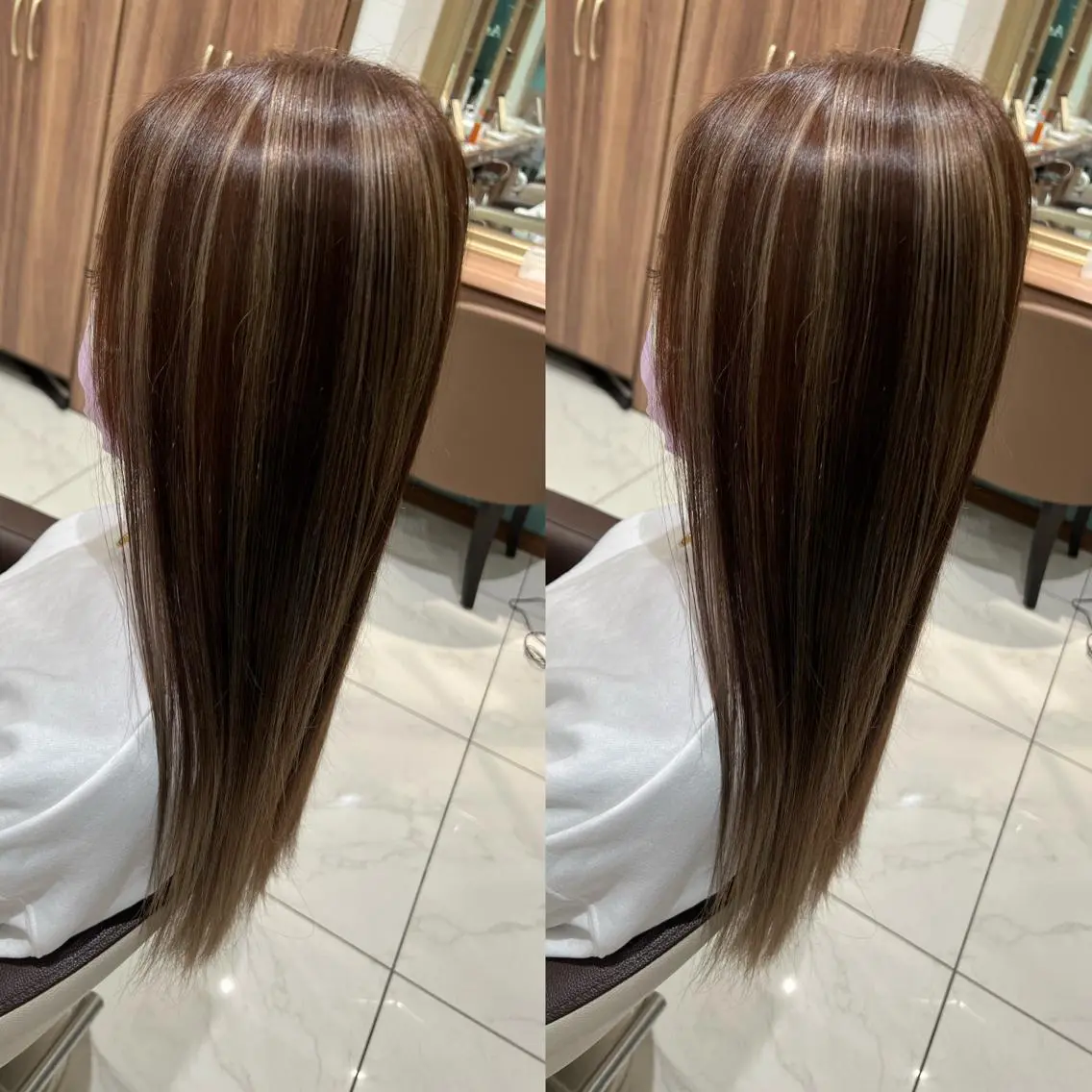 ロング カラー ヘアアレンジ レイヤーカット♡ 🌻鈴木花🌈のヘアスタイル