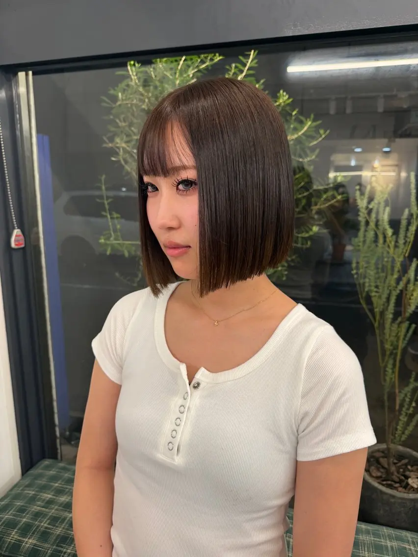 カット(ぱつっとボブオンリー‼️) 19:00～or18:00～のみの写真