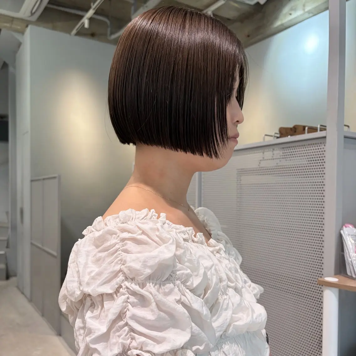 ショート ボブ カット トリートメント いまかわ ゆなのヘアスタイル