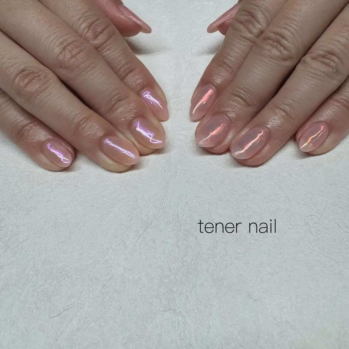 ネイル オーロラネイル ハンドネイル テネルネイル tener nailのネイルデザイン