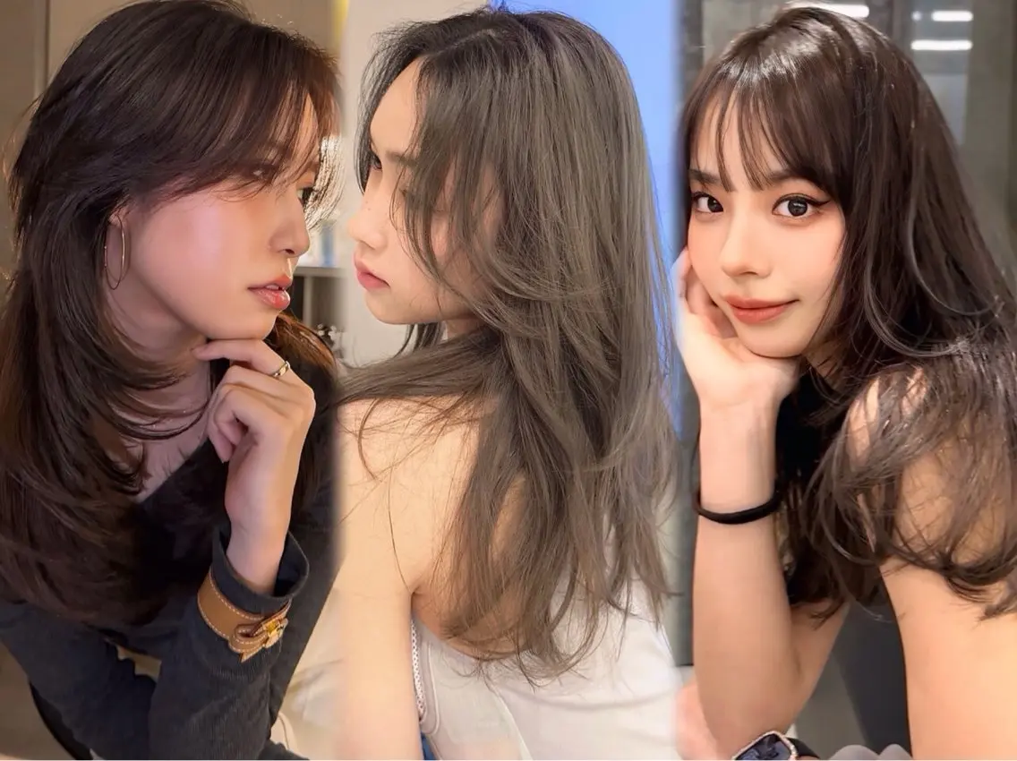 ロング DEAN ISLA ハイトーンカラーのヘアスタイル