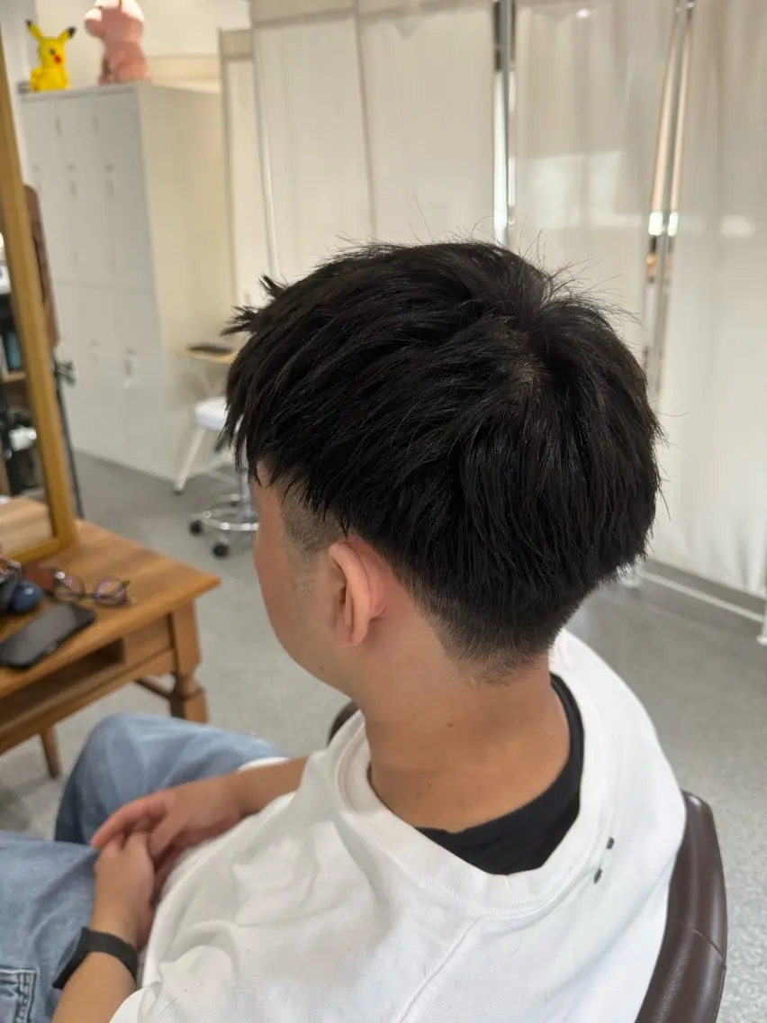 メンズ 根本 那菜果のヘアスタイル
