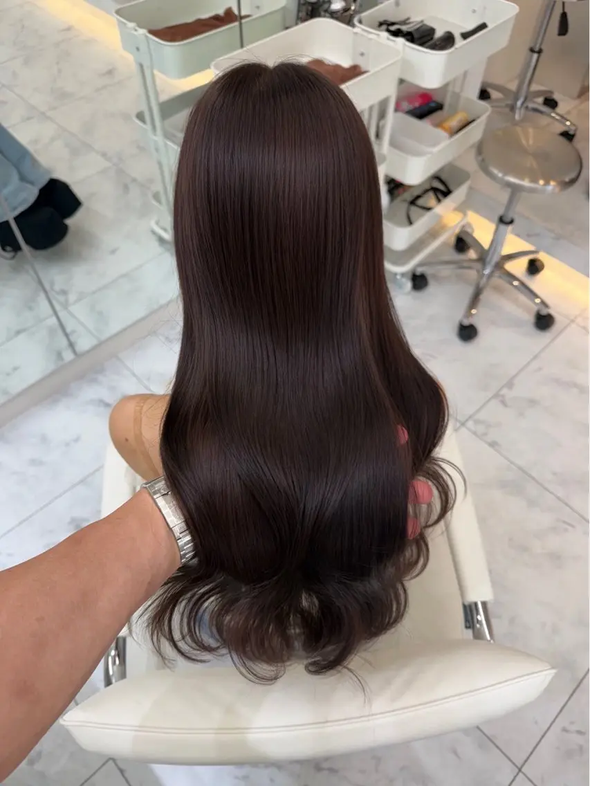 ワンカラーモデル✨ロング（​〜​胸上）の写真