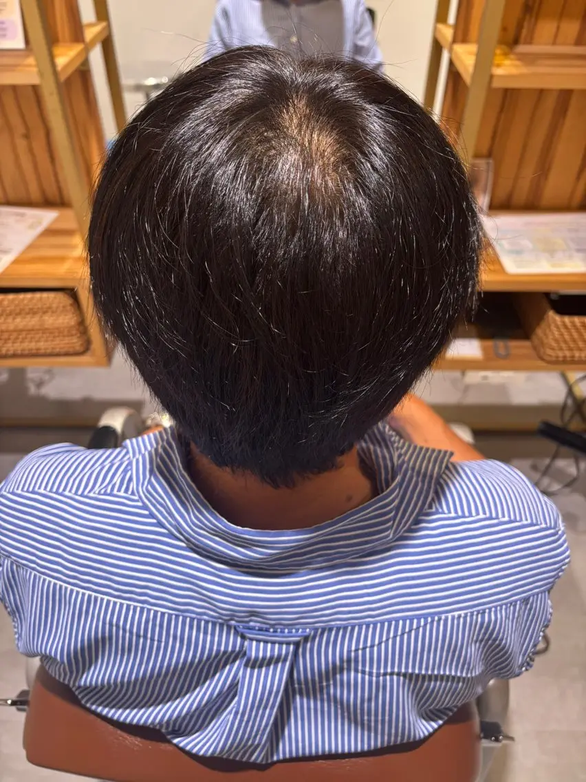 カラー 永山 日菜のヘアスタイル