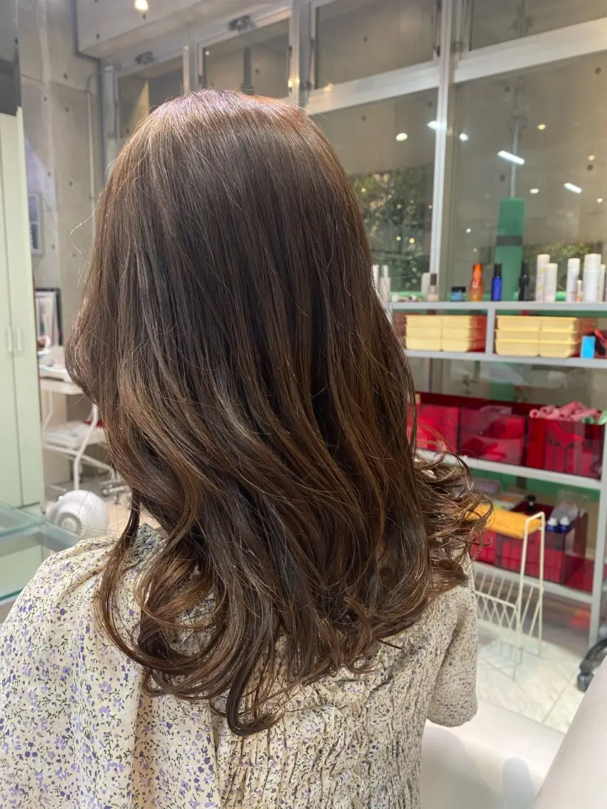 ロング 🌈🧡ヤマダ ヒロナ🌈🧡のヘアスタイル