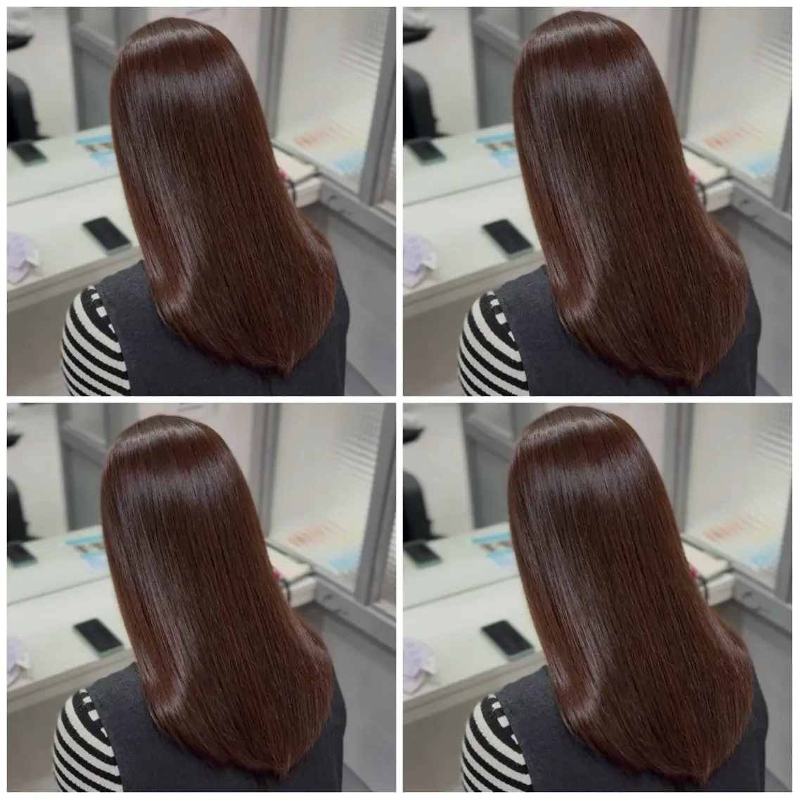 ロング カラー 髪質改善 艶髪矯正 エクステ かいり✂️のヘアスタイル