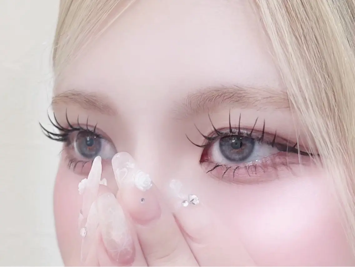 上下まつげパーマ✨⟡.·逆さまつげや面長解消🎀小顔効果🫶🏻の写真