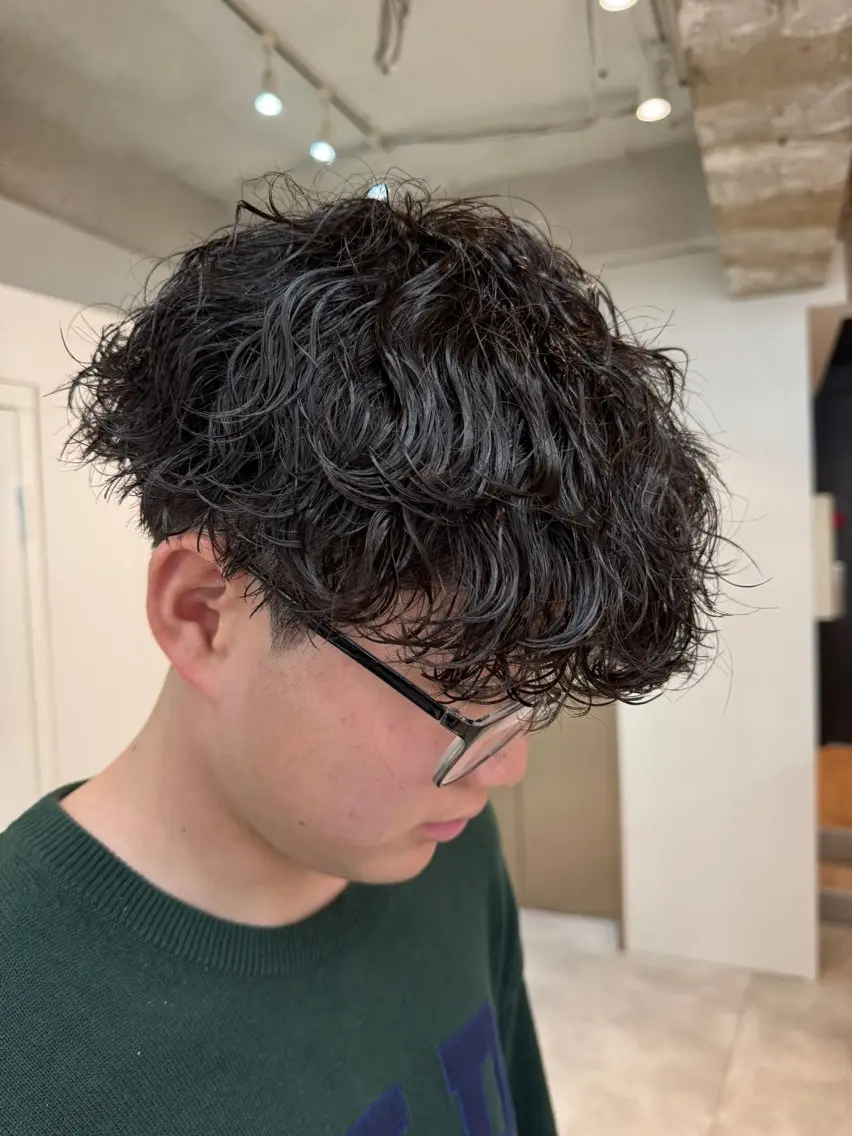 【2回目以降限定🔥】 人気No.1 カット+波巻きスパイラルパーマの写真