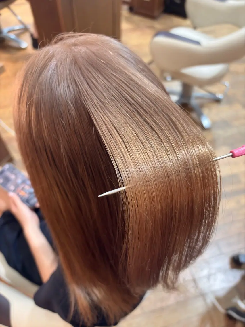 カラー 【EAST HAM】 まなぶ🐈‍⬛‎🤍のヘアスタイル
