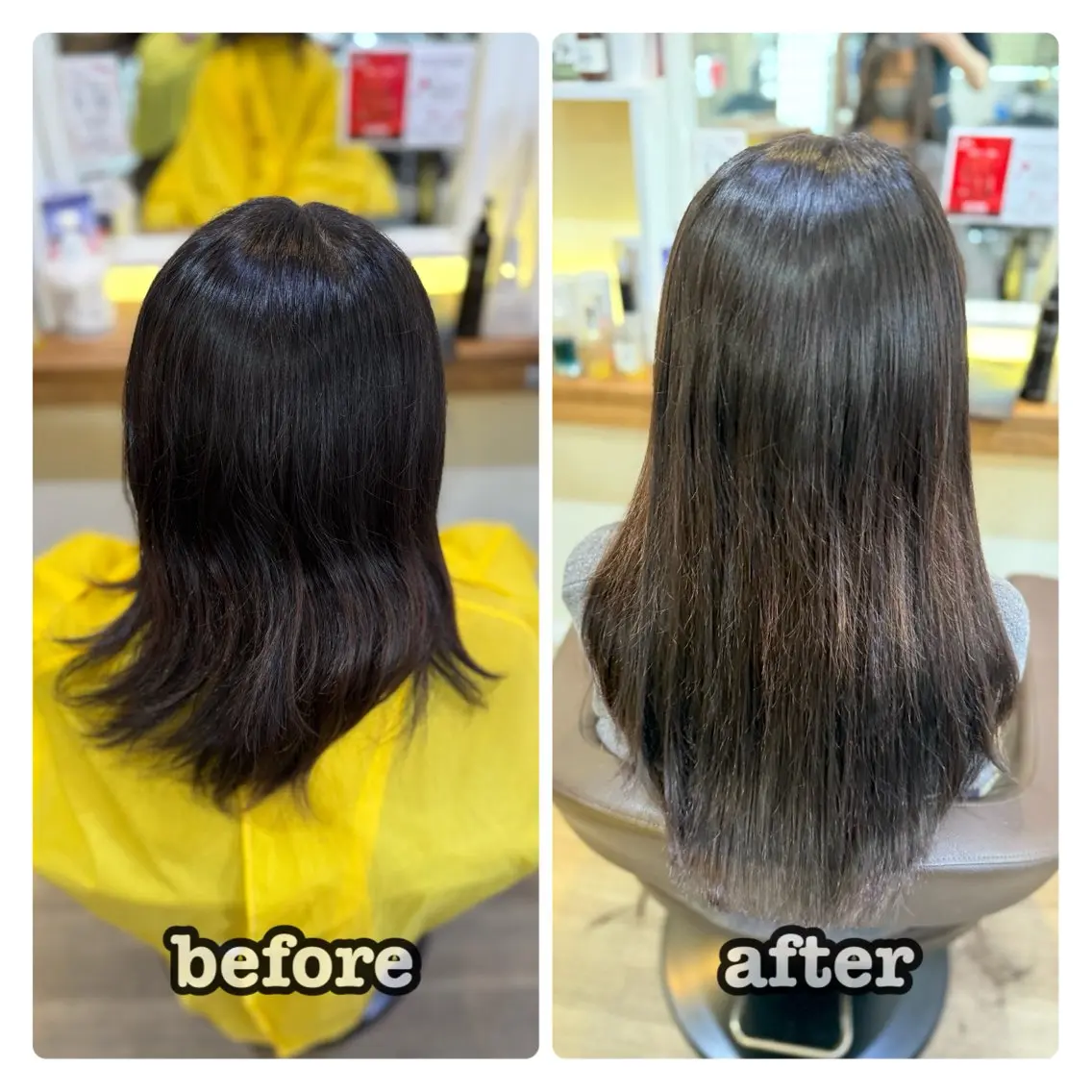 ロング エクステ ロング エクステ 武原 虹音のヘアスタイル