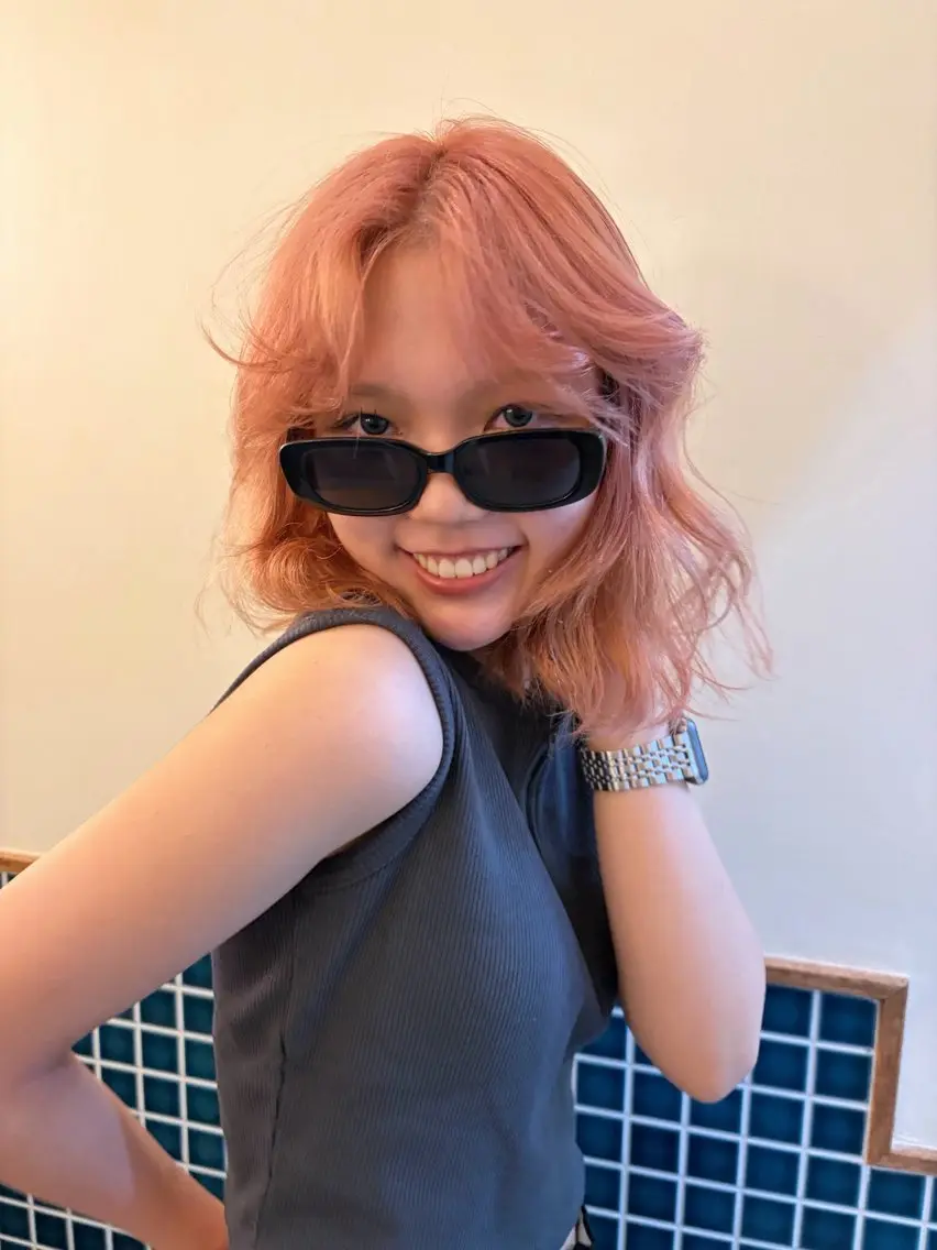 カラー ヘアカラー はやし ちののヘアスタイル