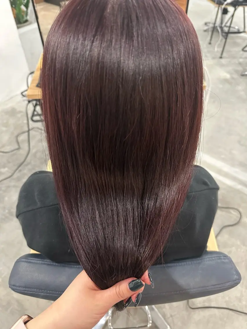カラー oasis un アンドウチヒロのヘアスタイル