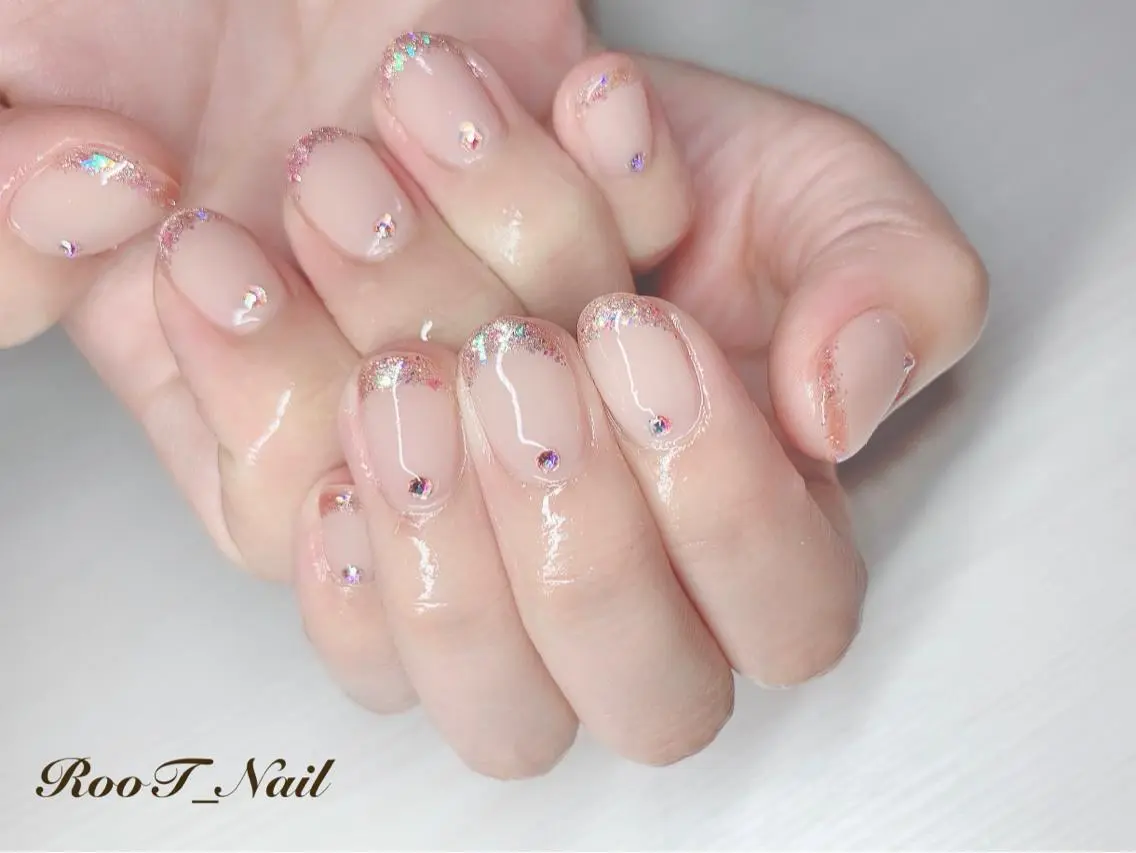メンズ キッズ ネイル フレンチネイル ハンドネイル RooT Nailのネイルデザイン