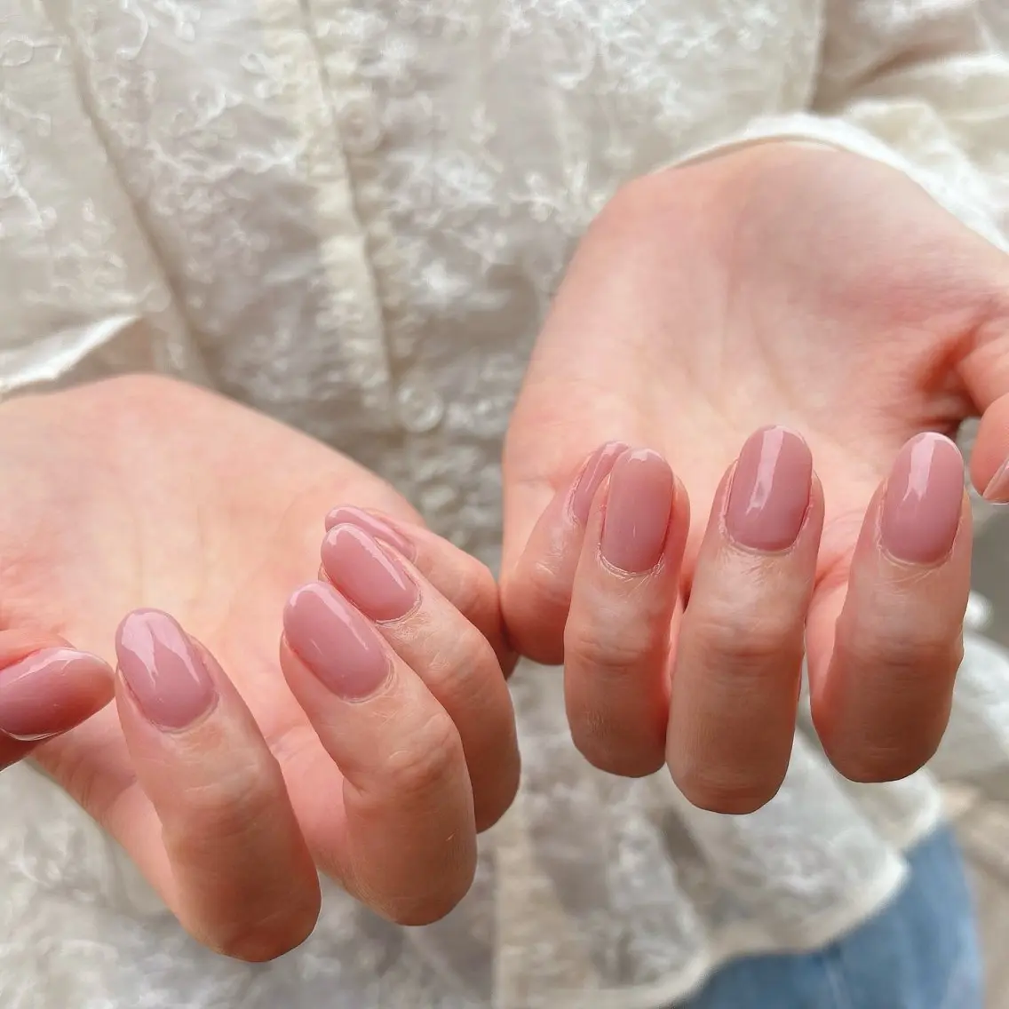 ネイル オフィスネイル ワンカラーネイル ハンドネイル nails 🎀meのネイルデザイン