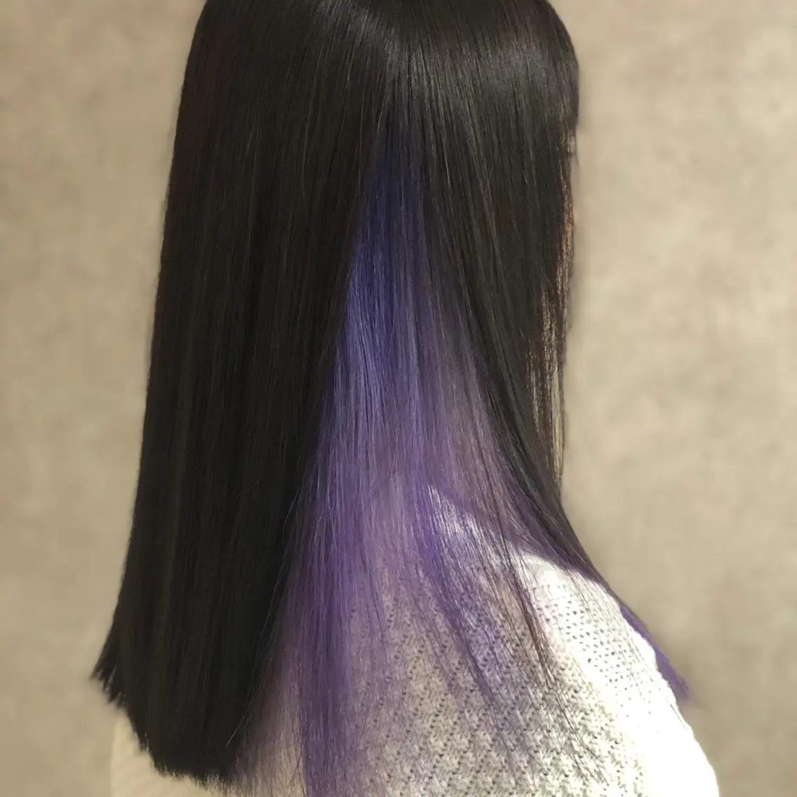 セミロング ヘアカラー COCO 山口僚太のヘアスタイル